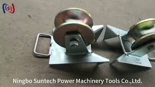 Cable Installation Pithead Cable Roller Underground Stringing Tools