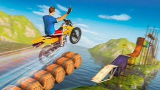 मोटरसाइकिल स्टंट गेम  ड्राइविंग गेम मोटरसाइकिल खेल एंड्राइड वीडियो गेम Play screenshot 5