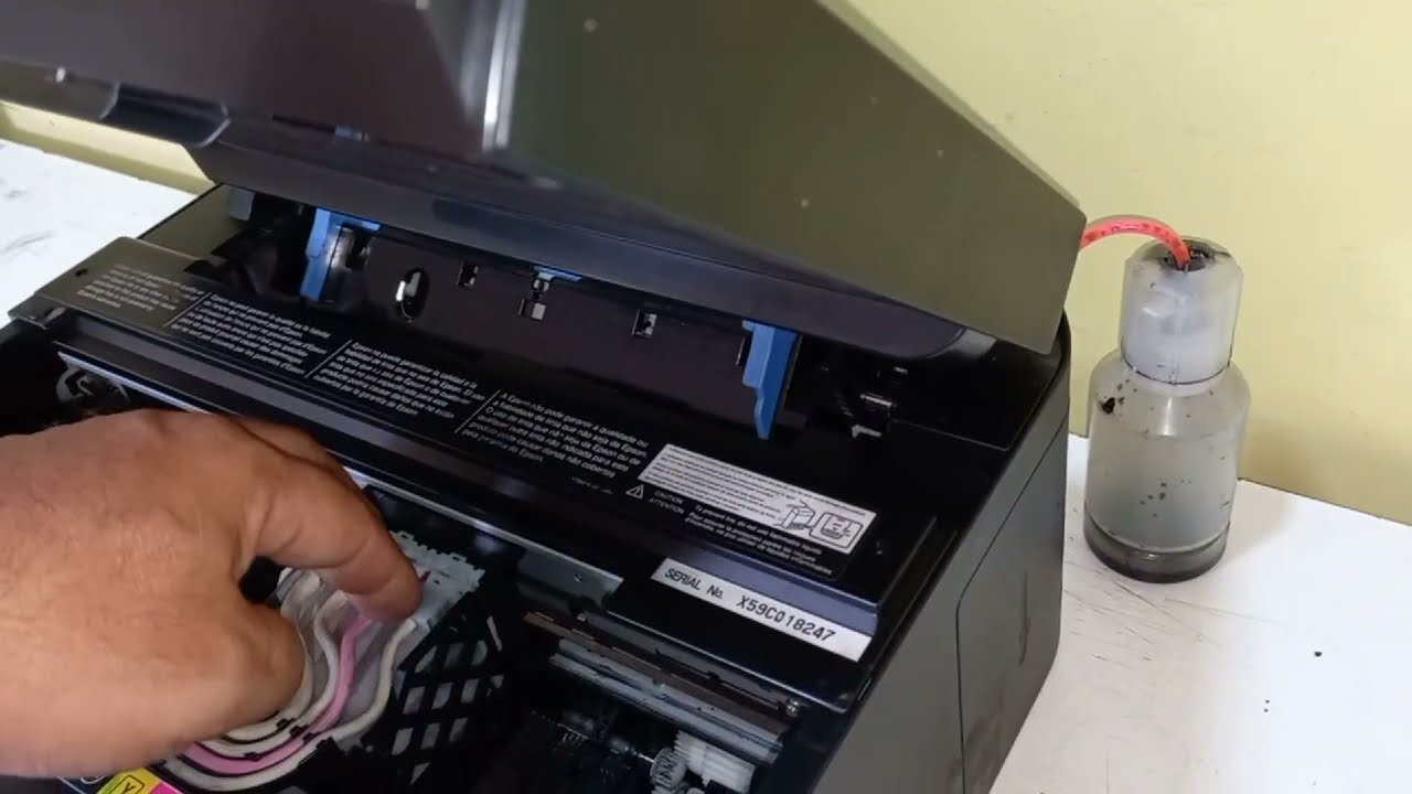 Epson L4160 com falha de Impressão. Como Corrigir?