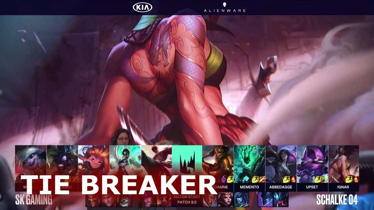 games people play SK Gaming vs Schalke 04 - Tie Breaker | S9 LEC Spring 2019 Week 9 Day 2 | SK vs S04 W9D2