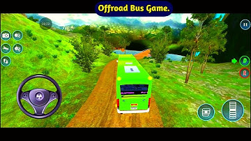 Offroad Bus Game| Bus Simulator Game| Gaming| Bus Driving Simulator 2023| Android Gameplay