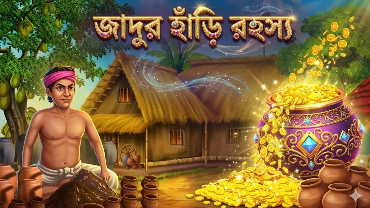  রহস্যময় জাদুর হাঁড়ির । #কাটুন #বাংলা কাটুন #golpo 