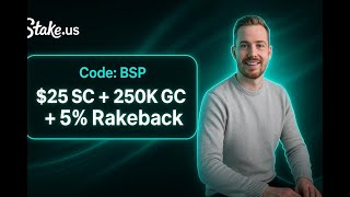 CRAZY BONUS 🔥 Stake Promo Code BSP $25 + 250K GC 2026