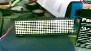 ht1632 led display controlled by Microchip PIC10f200