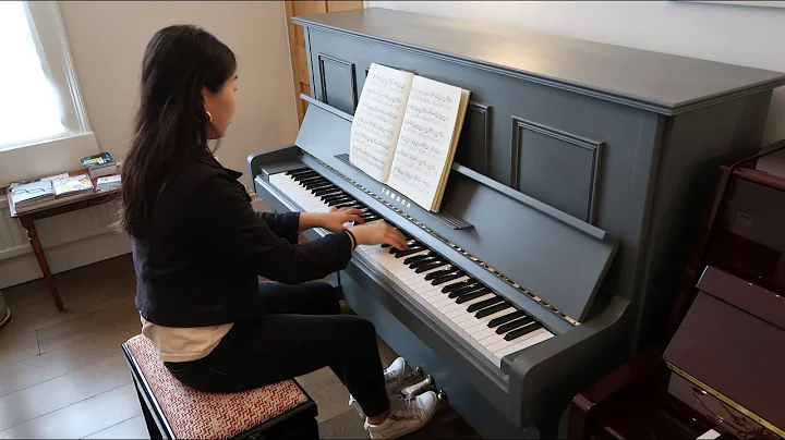 1988 Yamaha U1 Traditionally Styled and Painted @ The Piano Shop, Bath