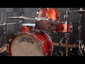Gretsch broadkaster drum kit handson demo for rhythm magazine