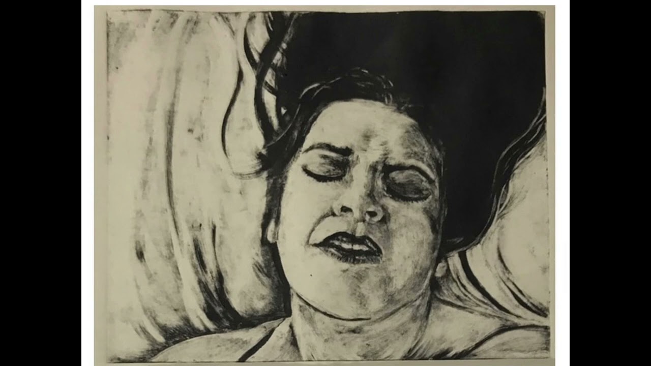 Ecstasy series - monoprint  - Alexandra Rutsch Brock