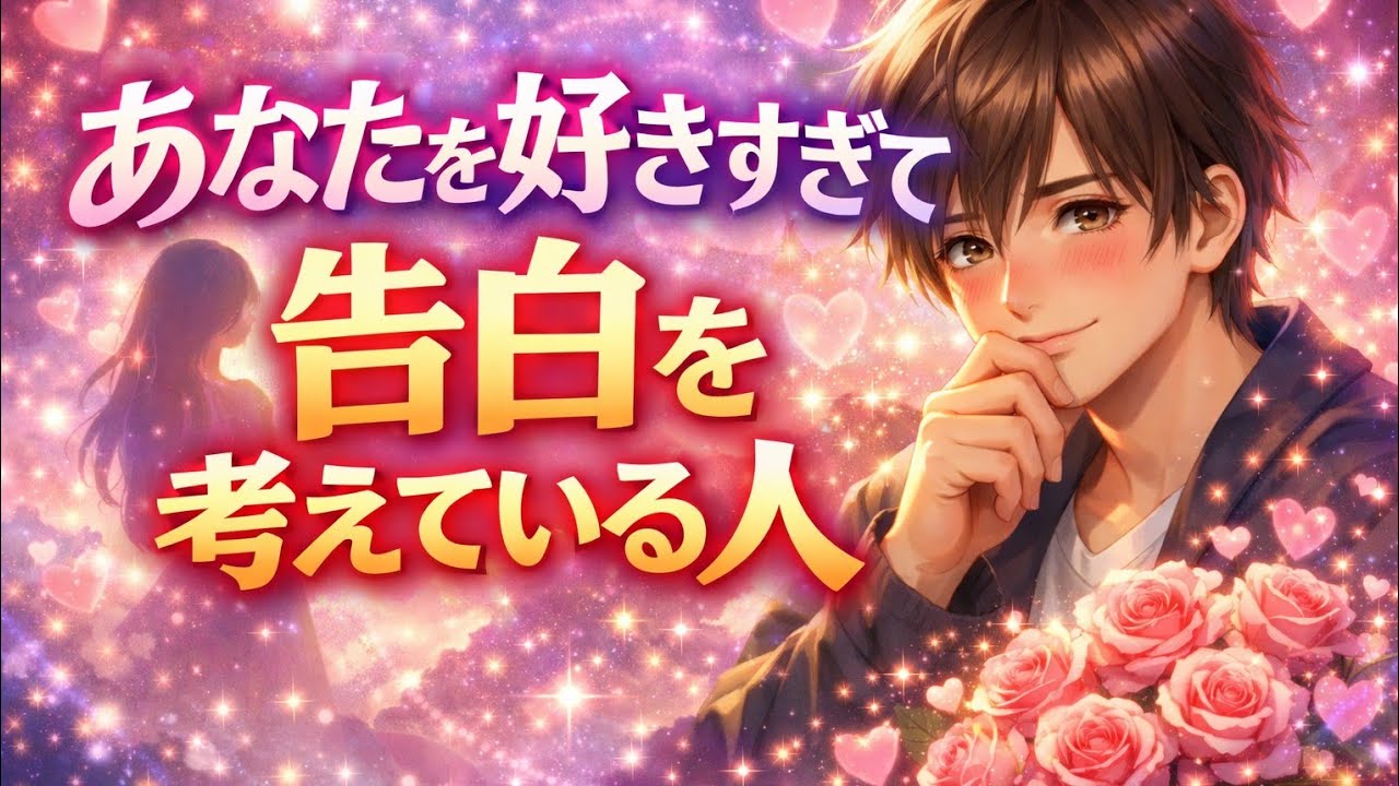 【選択肢◯は神展開✨️】あなたを好きすぎて告白を考えている人の特徴・性格・星座・イニシャル・近未来・未来・アドバイス・メッセージなど【恋愛タロット占い】サクッとリーディングする予定がガチ占いにw