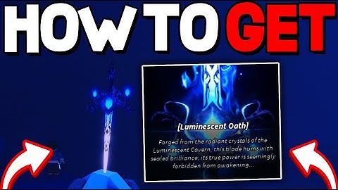 How To GET LUMINESCENT OATH ROD in Fisch! Roblox