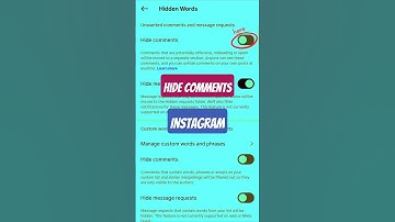 How to Enable hide comments on Instagram? #shorts #shortsfeed #ytshorts