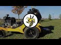 Rent the Stinger Equipment Quad Aer Ride on Aerator at www.gappower.com