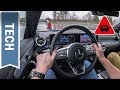 Aktiver Brems-Assistent & Ausweich-Lenk-Assistent in der Mercedes A-Klasse 2019 im Test