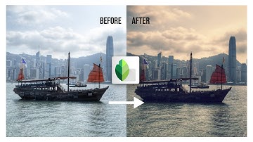 Vintage look in Snapseed [ENG SUB]