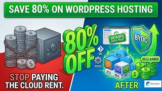 How to Save 80% on WordPress Hosting: Pantheon vs AWS + DevPanel
