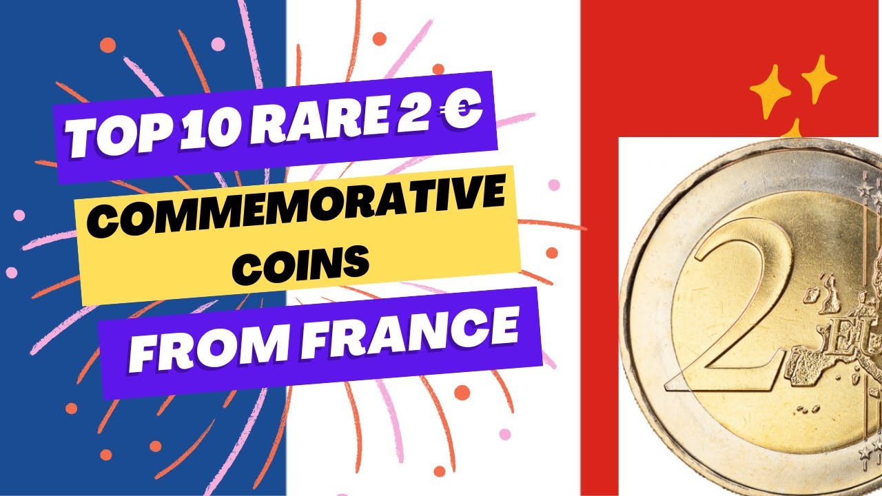 € 2 French commemorative coins: rarity and value 