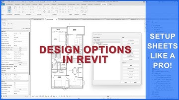 Revit Design Options Made Easy | Setup sheets like a PRO!