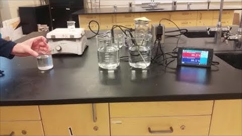 Which beaker is hotter?