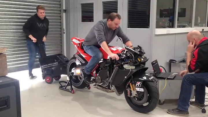Ducati Desmosedici GP8 Engine Starts  (Amazing Sound)