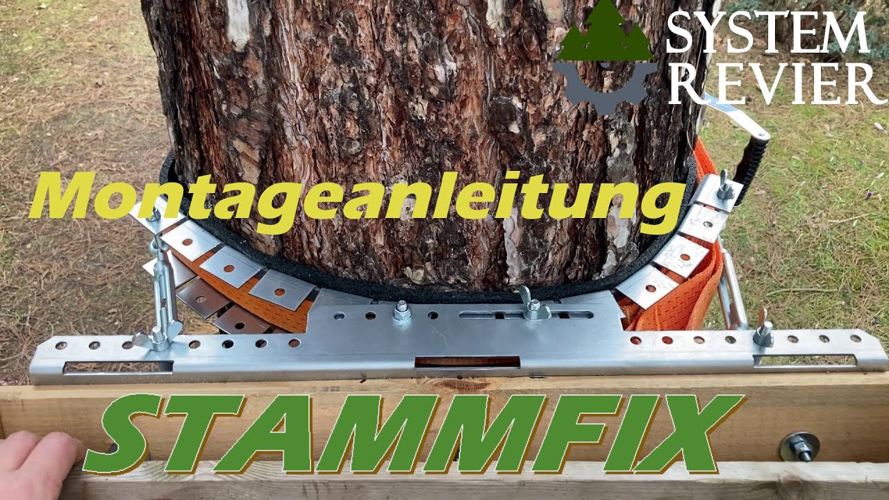 Montage- & Aufbauanleitung Stammfix Baumbefestigung | Systemrevier
