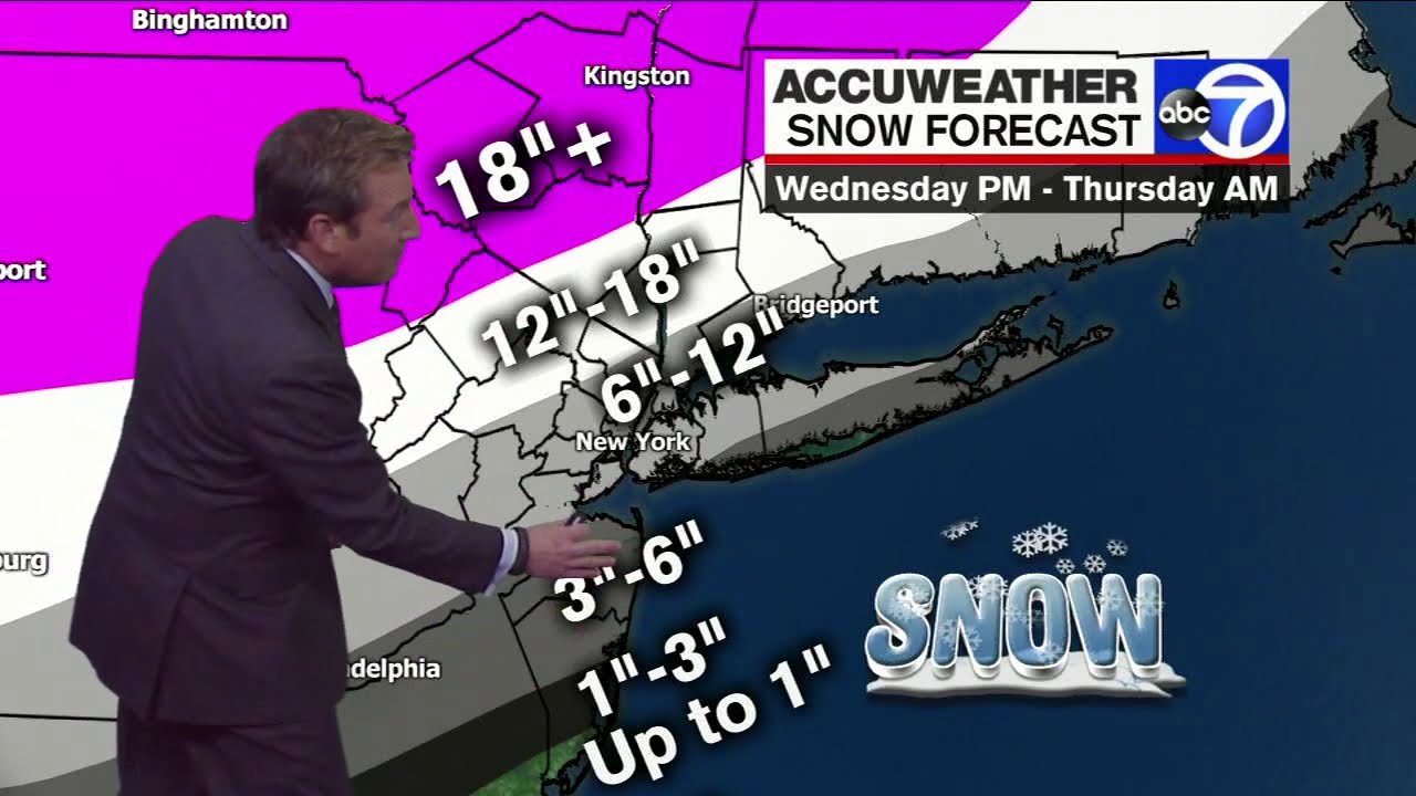 Winter Storm Update: Here's how much snow to expect - YouTube