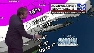 Winter Storm Update: Here's how much snow to expect