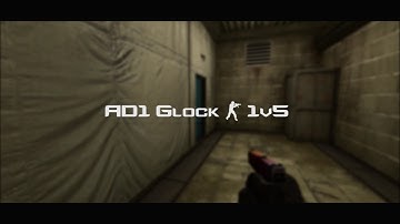 Insane 1v5 Glock-18 Ace (CSGO OMG #1)