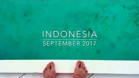 BALI | NUSA PENIDA | KOMODO NATIONAL PARK | GILI AIR | SEP 2017 | GITUP GIT2