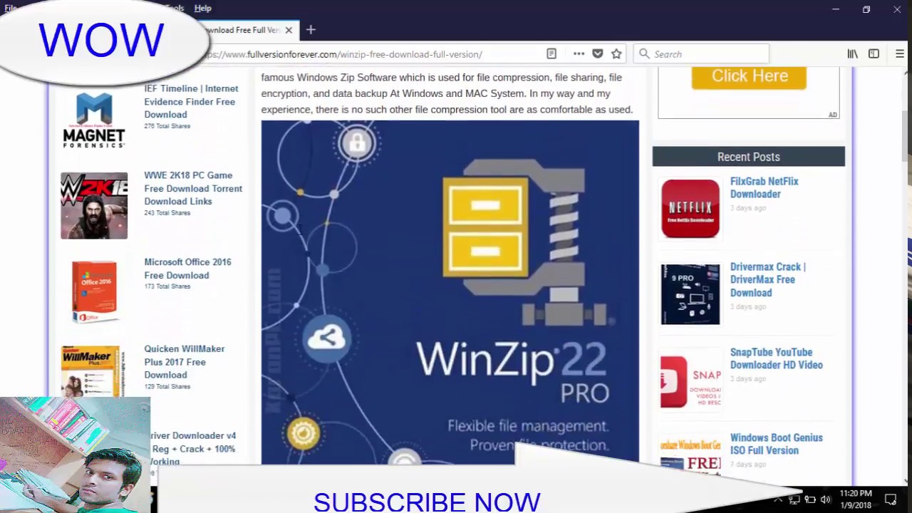 winzip for free download full version
