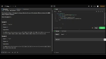 leetcode :3110.Score of a string