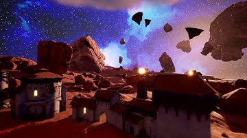 Dreamy Fantasy Alien World Landscape - Unreal Engine 5