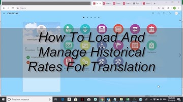 How to load and manage historical rates for translation