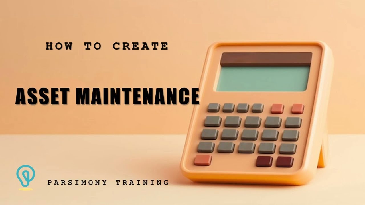 Learn Asset Maintenance