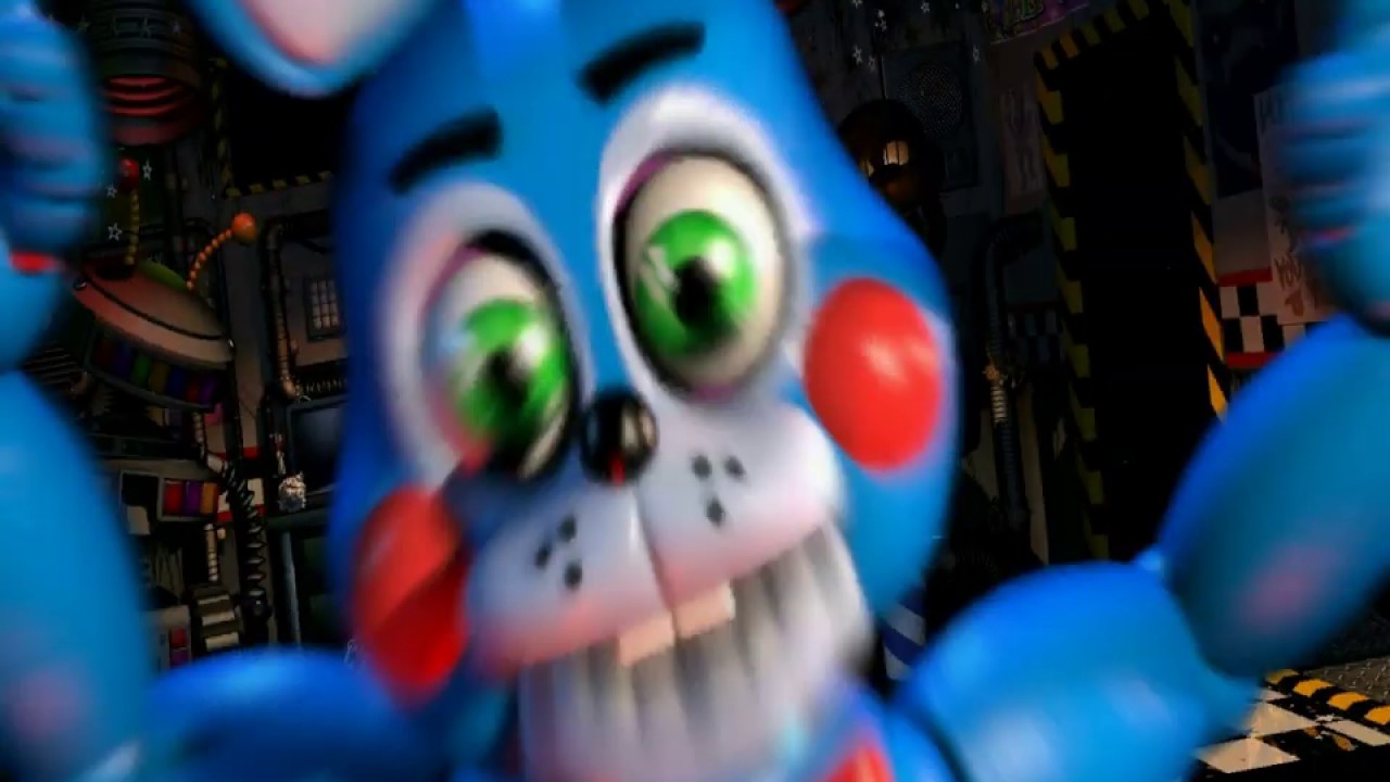 UCN - JUMPSCARE DO TOY BONNIE - YouTube