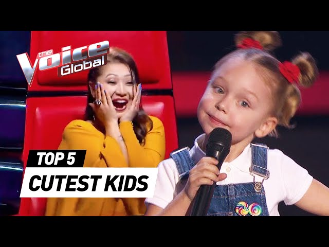CUTEST Blind Auditions on The Voice Kids class=
