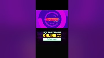 Một cô bé học Lớp 7 đã tự tay thiết kế Intro xịn sò này bằng chính Hiệu ứng Animation #PowerPoint ✨