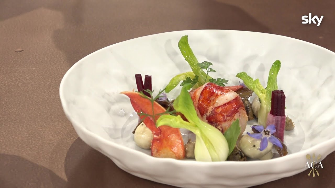 Astice, pollo e funghi di Chef Simone | Antonino Chef Academy