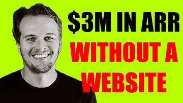 This SaaS Product Has No Website, Yet Does $3m in ARR...How?
