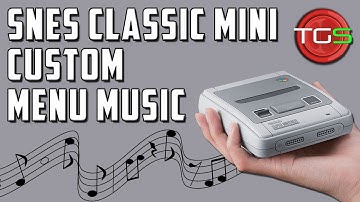 SNES Classic Mini - How To Upload Custom Menu Music!