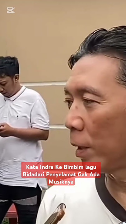 Kata Indra Ke Bimbim lagu Bidadari Penyelamat Gak Ada Musiknya #musik90an #youtubeshorts