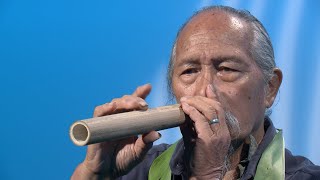 Calvin Hoe Performs an Oli Kahea on the Hawaiian Nose Flute | PBS HAWAIʻI