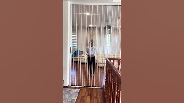 Vách ngăn trong suốt - Cửa xếp lá nhựa trong PVC - Sao Nam Bắc