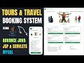 Tours and Travel Booking System Project using Advance Java | JSP &amp; Servlet Project | Java | MySQL