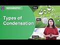 Forms of Condensation in Weather and Atmosphere