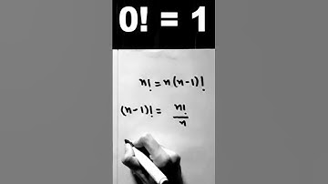 0!=1 proof||Factorial maths problem #math #mathstricks #youtubeshorts