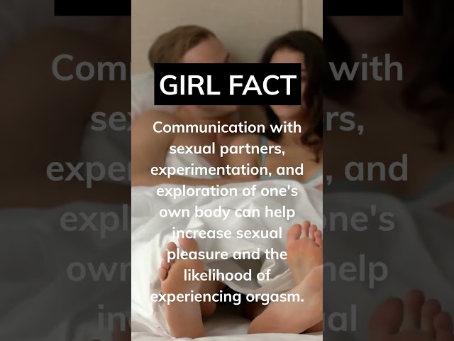 Girl Facts : Girls can experience orgasm through .. #girlfacts #shorts class=
