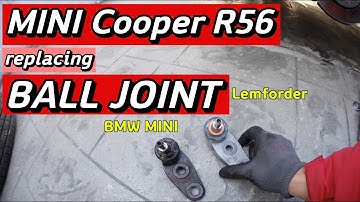 [Lower body noise] Mini Cooper R56 BALL JOINT Replacement 미니쿠퍼 R56 볼조인트 교체