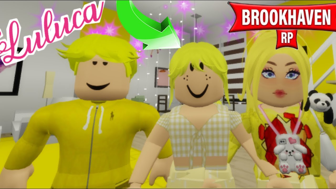 Luluca Gêmeas em Brookhaven RP Roblox 