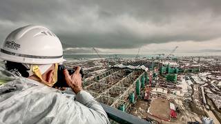 Shooting the new HKIA T2 Concourse construction