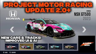 PROJECT MOTOR RACING - UPDATE 2.0+ (NEW CARS &amp; TRACKS, IMPROVED UI &amp; AI) PS5