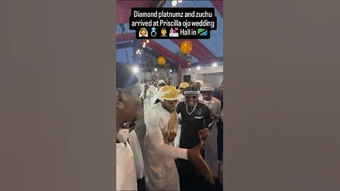 Diamond Platinum and Zuch at Priscilla Ojo Wedding Video in Tanzania  Iyabo Ojo daughter's Wedding